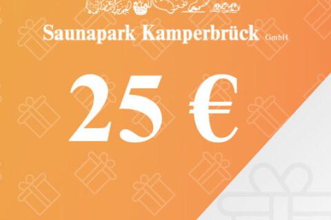 Gutschein 25 €