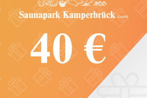 Gutschein 40 €